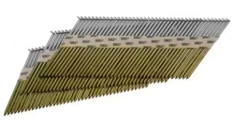 2-3/8" 34 Degree Paper Strip Nails Smooth, Bright 500 per box