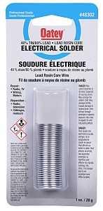 Electrical Solder Rosin Core Wire Solder - 40/60, 28g