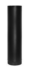 BLACK STOVE PIPE 6X24" 24GA - BM0111