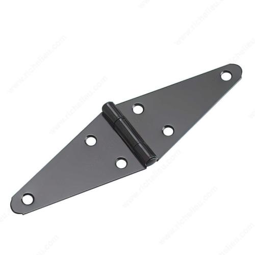 Heavy Duty Strap Hinge 4" Black