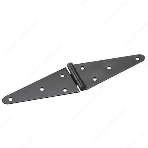 Heavy Duty Strap Hinge 6" Black