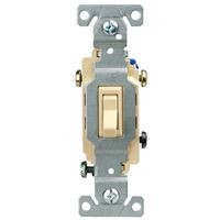 SWITCH TOGGLE 3WAY S/WIRE IVRY