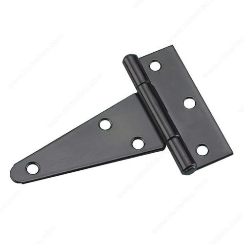 Heavy Duty T-Hinge 4" Black