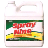 SPRAY NINE Heavy Duty Disinfectant Cleaner - Citrus, 4L