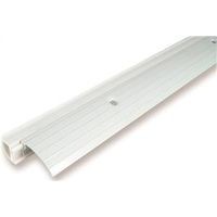 CLIMALOC Bumper Door Threshold 36" Aluminum White