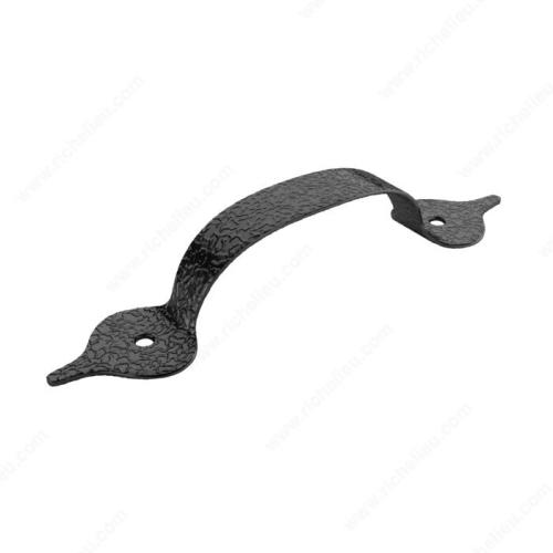 Traditional Metal Pull Black 3-1/4"
