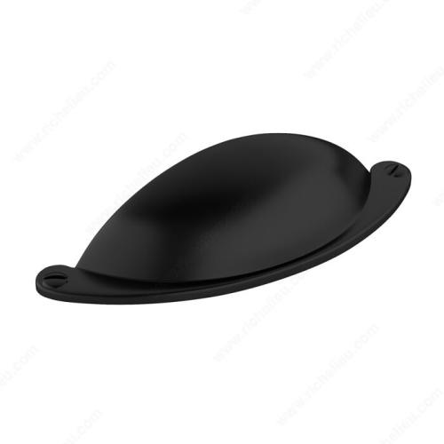 Traditional Metal Pull matte Black 64mm