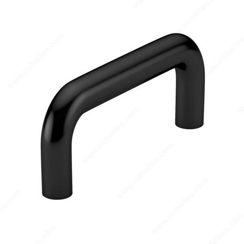 Functional Plastic Pull Black 3"