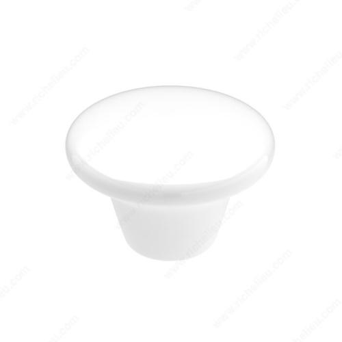 Modern Ceramic Knob White