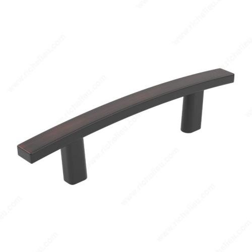 Transitional Metal Pull Brushed Oil Rubbed Bronze 3"