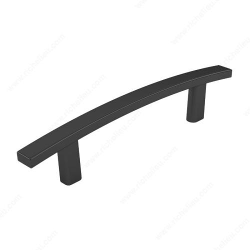 Transitional Metal Pull Matte Black 96mm