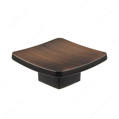 Modern Metal Knob Brushed Oil Rubbed Bronze 57mm