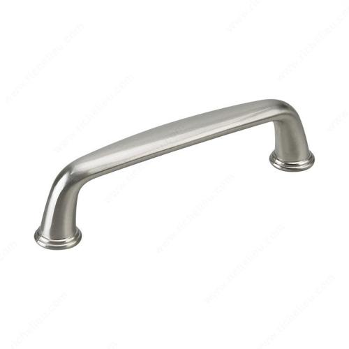 Traditional Metal Pull Brushed Nickle 4"