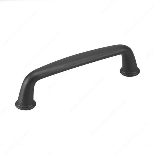 Traditional Metal Pull Matte Black 96mm