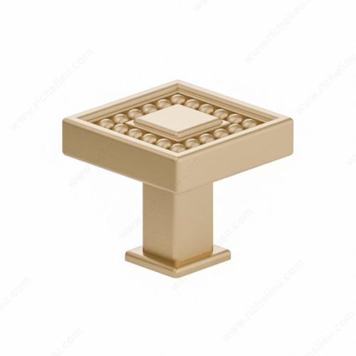 Transitional Metal Knob Champagne Bronze 33mm
