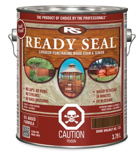Ready Seal Exterior Stain 3.78 L - Dark Walnut