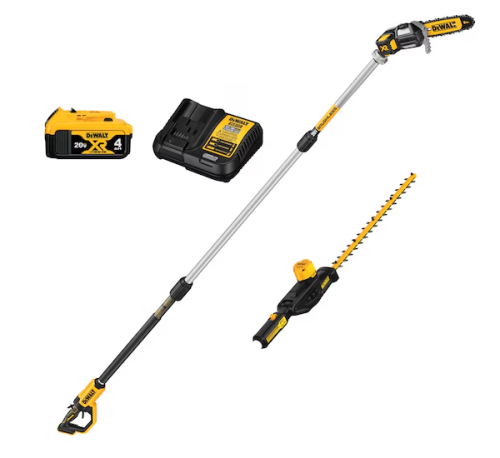 20V POLE HEDGE/SAW COMBO KIT