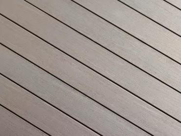 TruNorth Enviroboard Gen II Composite Decking 1X6x16', Grooved - Stone Grey