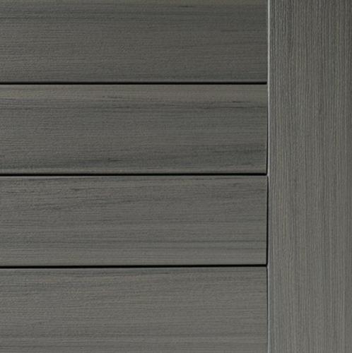 1' x 6" x 16" Sea Salt Grey Grooved