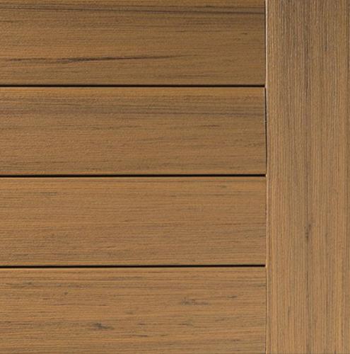 1" x 6" x 12' Coconut Husk Grooved