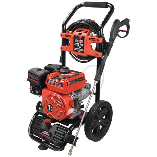 King Canada Gas Pressure Washer- 3200 PSI- 7HP