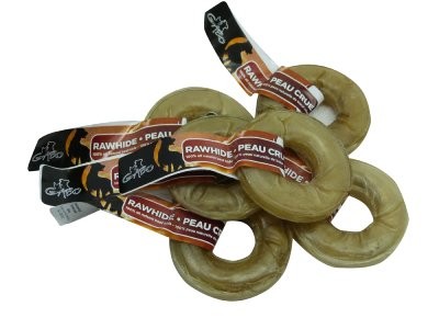 GABO 3" PRESSED RING DOG TREAT