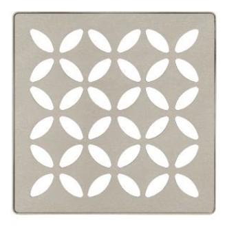 SCHLUTER Kerdi-Drain Grate Kit 4" - Greige