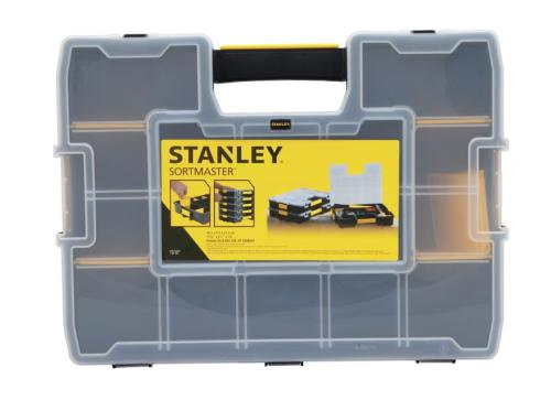 STANLEY SortMaster 15 Compartment Organizer Case for Small Parts