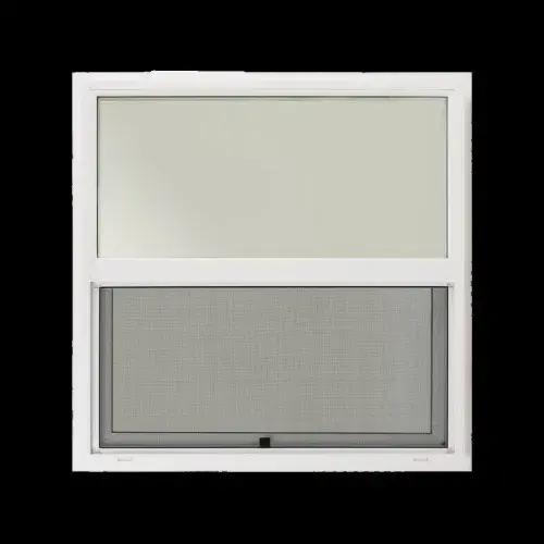 2050 SH SMF N/O WHT #LOWE/#CLR TEMP* W/ SCREEN NET FRAME 23.5" X 59.5"