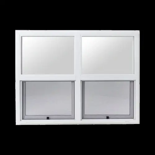 5050 DBL SH SMF N/W WHT 2650/2650 LOWE/CLR W/SCRNS NET FRAME 59.5" X 59.5"