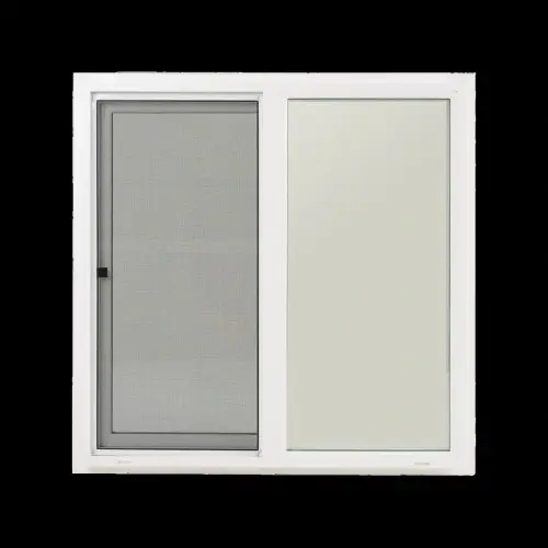 59.5" x 47.5" Wide-View Clear Glass Horizontal Sliding Vinyl Window