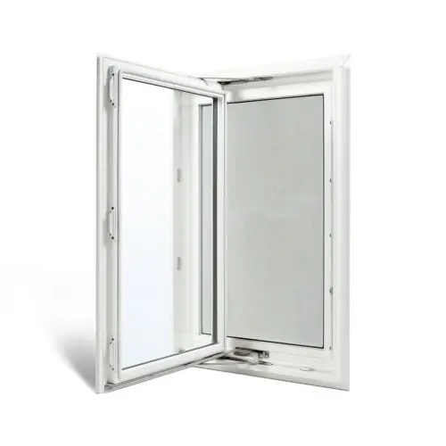 23.5" x 35.5" Left-Hinged Dual-Pane Casement Vinyl Window