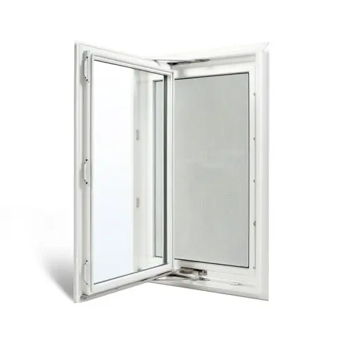 2640 CSMNT LH TMF N/O WHT LOWE/CLR W/SCRN NET FRAME 29.5" X 47.5"
