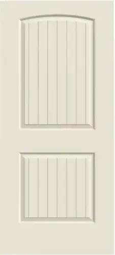 2468 2-Panel Santa Fe Smooth Hollow Core Interior Door Slab 27-13/16" x 79-1/2"