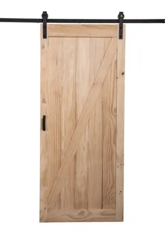 36" X 84" Z DESIGN SALINAS BARN DOOR SLAB B