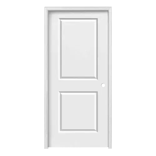 2068 Left-Hand 2-Panel Carrara Hollow Core Interior Door Slab 25.5" x 81.5"