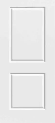 2468 2-Panel Carrara Hollow Core Interior Door Slab 28" x 80"