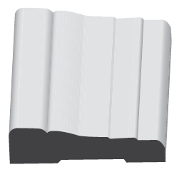 366 MDF 2-1/4' X 7' PKS OF 5/36 PKS