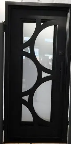 JRSD08 LH CLOUD IRON DOOR 38"X81" NET FRAME