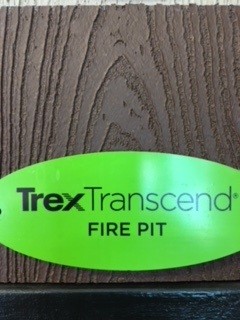 TREX Fire Pit 1x12x12' Fascia Transcend Line