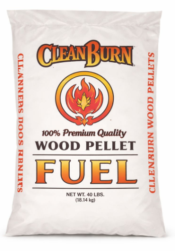 Clean Burn Wood Pellets 40lb Bag