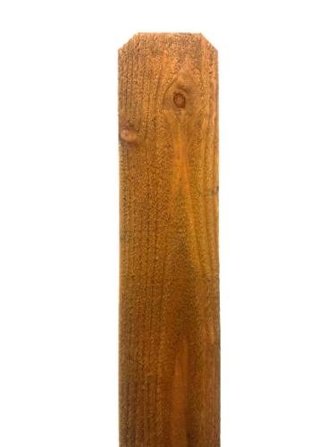 1x6x6' 'Cedar Oil Stain'Dog Ear D.Fir Pre-Stained Fencing