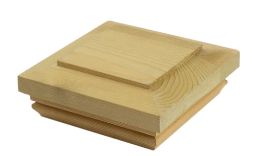 HATTERAS CEDAR FLAT TOP POST CAP 4x4