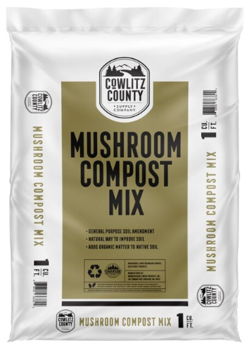 PNW's Organic Mushroom Compost (1 cubic ft/bag)