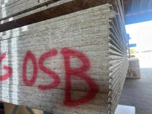 3/4" 4X8 T&G OSB 'Shop' (actual 23/32")