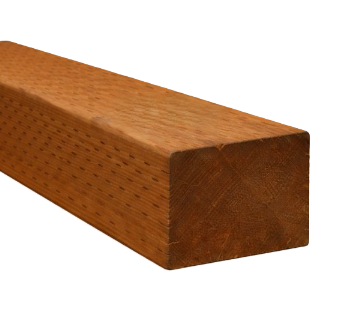 4X6X8' Pressure Treated Pro-Grade  BROWN Tone(24/unit) "Ground Contact"