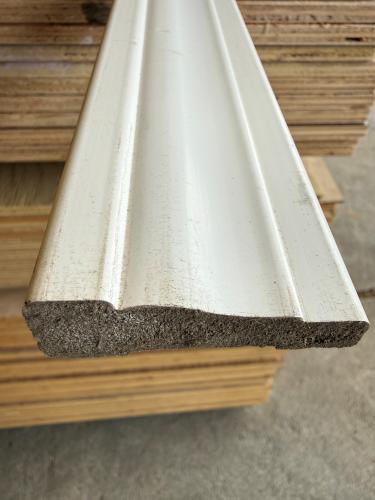 2-1/4" PVC COLONIAL CASING X 12' WHITE
