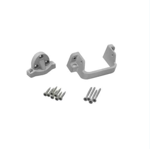 Select T-Rail 22.5 Degree Left Bracket Kit White