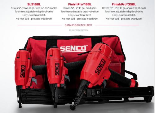 SENCO COMBO KIT FINISHPRO PC0947