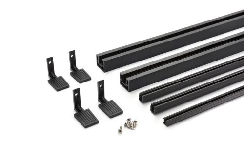 36"x8' Mesh Panel Rail Kit (Horizontal) Signature Series, Mounting Hardware INCLUDED **Mesh Panel Sold Separately